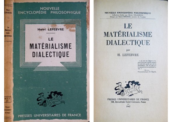 Le Matérialisme Dialectique.