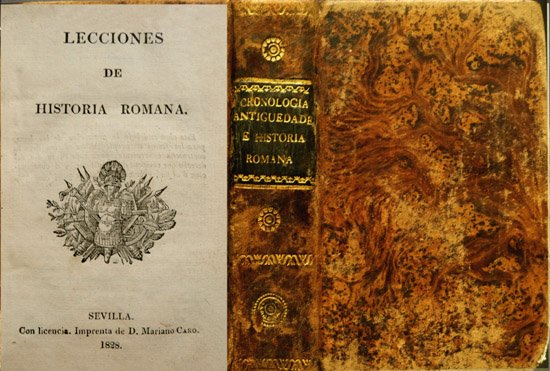 Lecciones de Historia Romana. [Seguido de:] Lecciones de Antigüedades Romanas. … | Immagine principale