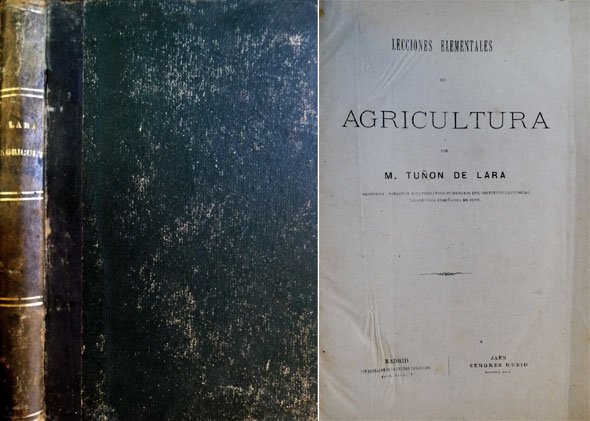 Lecciones elementales de Agricultura.