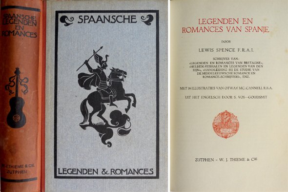 Legenden en Romances van Spanje. [Legends and Romances of Spain]. …