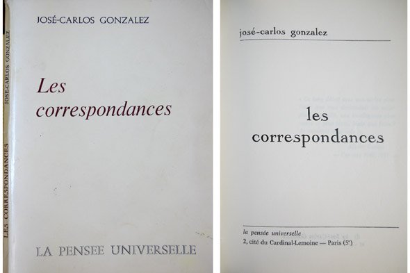 Les Correspondances. Poesia.