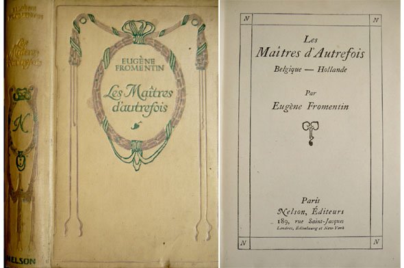 Les Maîtres d'Autrefois. [Belgique - Hollande].