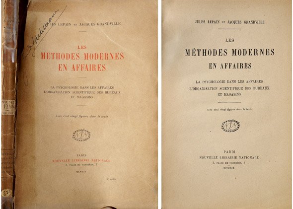 Les Méthodes Modernes en Affaires. La psychologie dans les affaires. …