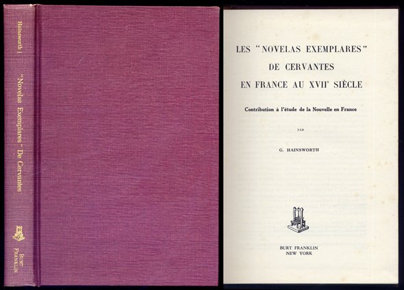 Les "Novelas Exemplares" de Cervantes en France au XVIIème Siècle. …