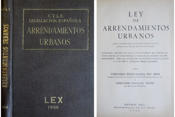 Ley de Arrendamientos Urbanos, concordada, anotada con toda la Jurisprudencia …