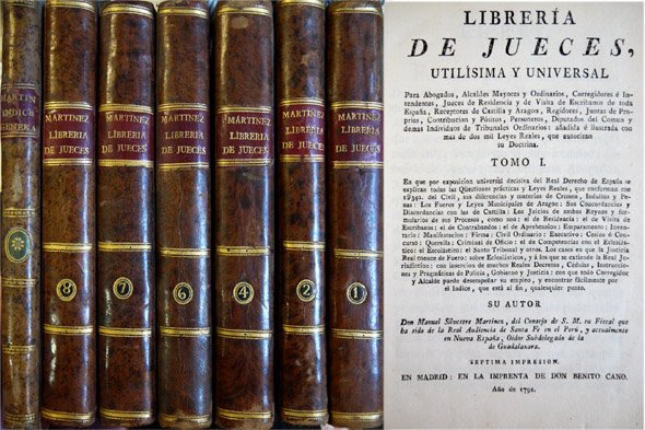 Librería de Jueces, utilisima y universal para Abogados, Alcaldes Mayores. … | Immagine principale
