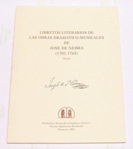 Libretos literarios [de Antonio Zamora, José de Cañizares y Nicolás …
