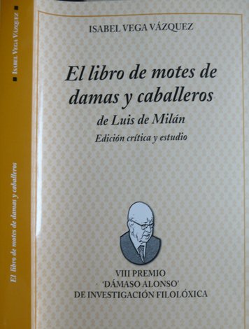 Libro de Motes de Damas y Caballeros intitulado "El Juego …