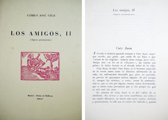 Los amigos, II. Algunas presentaciones.