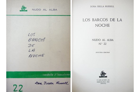 Los barcos de la noche. Poemas.