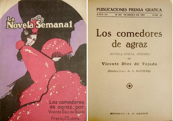Los comedores de agraz. Novela corta.