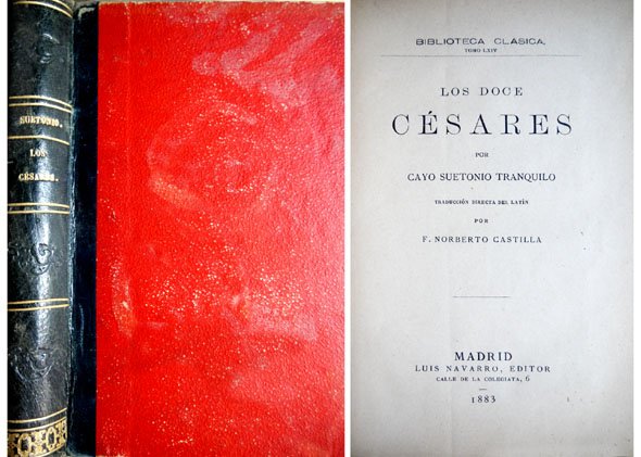 Los Doce Césares. Traducción directa del latín por F. Norberto … | Immagine principale