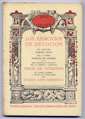 Los ejercicios de devoción del Caballero Enrique Roch con la …