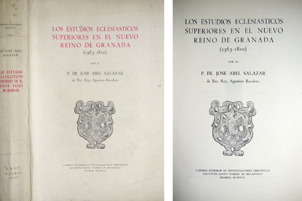 Los Estudios Eclesiásticos Superiores en el Nuevo Reino de Granada …