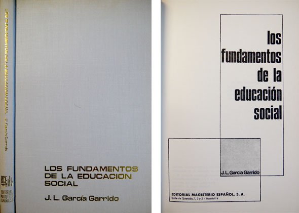 Los fundamentos de la educación social.