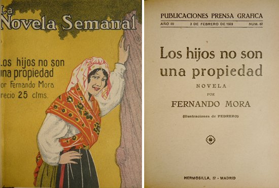 Los hijos no son una propiedad. Novela.