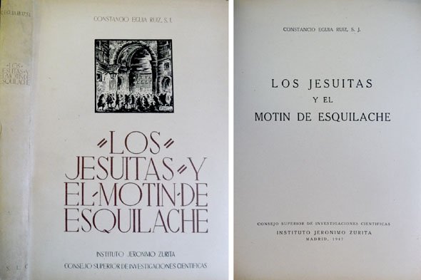 Los Jesuítas y el Motín de Esquilache. | Immagine principale
