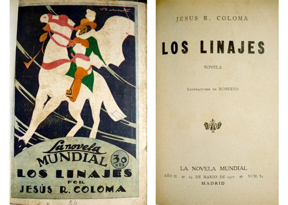 Los linajes. Novela.