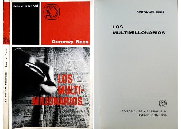 Los Multimillonarios. Traducción de Ana Sallés Bonastre.