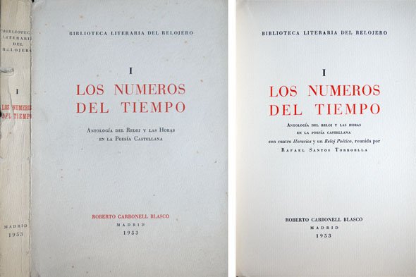 Los Números del Tiempo. Antología del Reloj y las Horas …