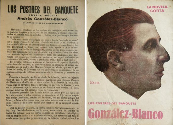Los postres del banquete. Novela.