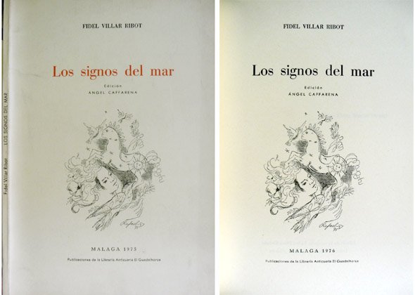 Los signos del mar. Poemas.