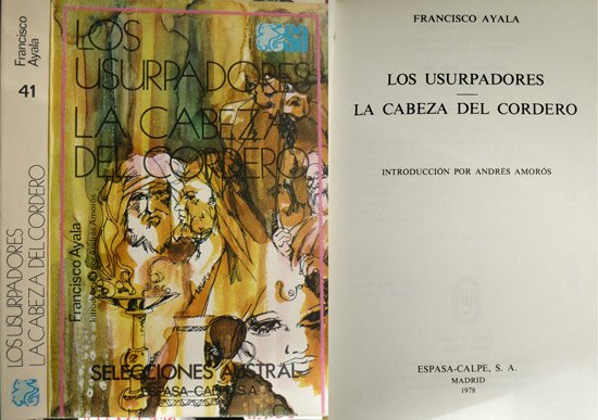 Los Usurpadores. La cabeza del cordero. Introducción por Andrés Amorós.