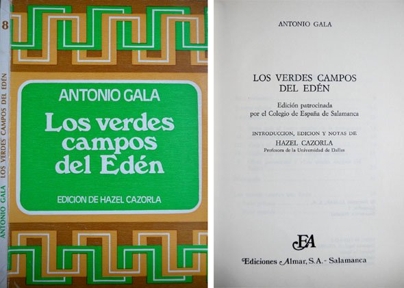 Los verdes campos del Edén. Introducción, Edición y Notas de …