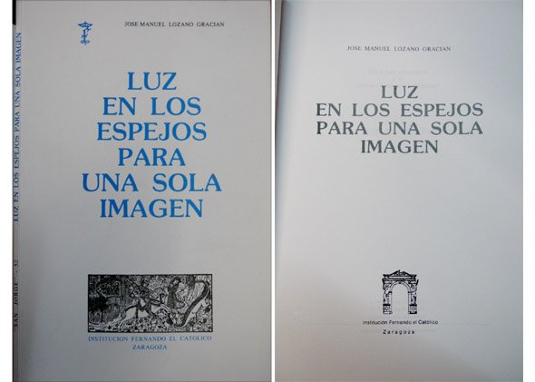 Luz en los espejos para una sola imágen.