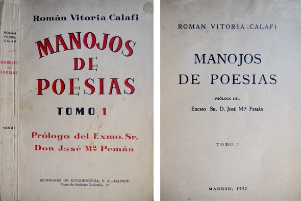 Manojos de Poesías. I. Prólogo de José María Pemán.