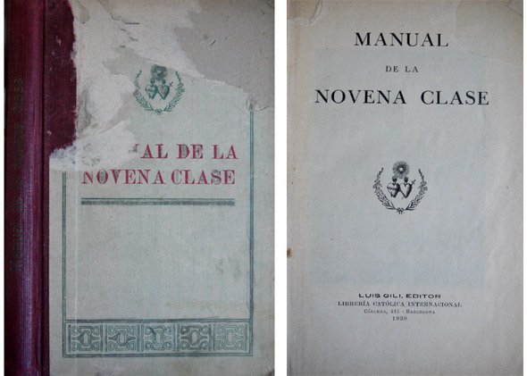 MANUAL de la Novena Clase [para los Colegios del Sagrado …