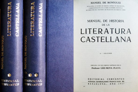 Manual de Literatura Castellana. Ampliada con dos nuevos capítulos por …