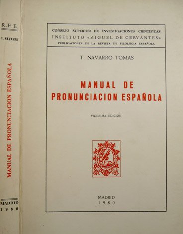 Manual de Pronunciación Española. | Immagine principale
