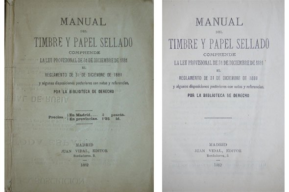 Manual del Timbre y Papel Sellado. Comprende la Ley Provisional …
