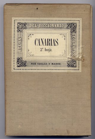 Mapa de Canarias. Segunda Hoja: Gran Canaria, Lanzarote, Fuerteventura. Explicaciones … | Immagine principale