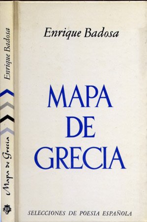 Mapa de Grecia. Poemas.