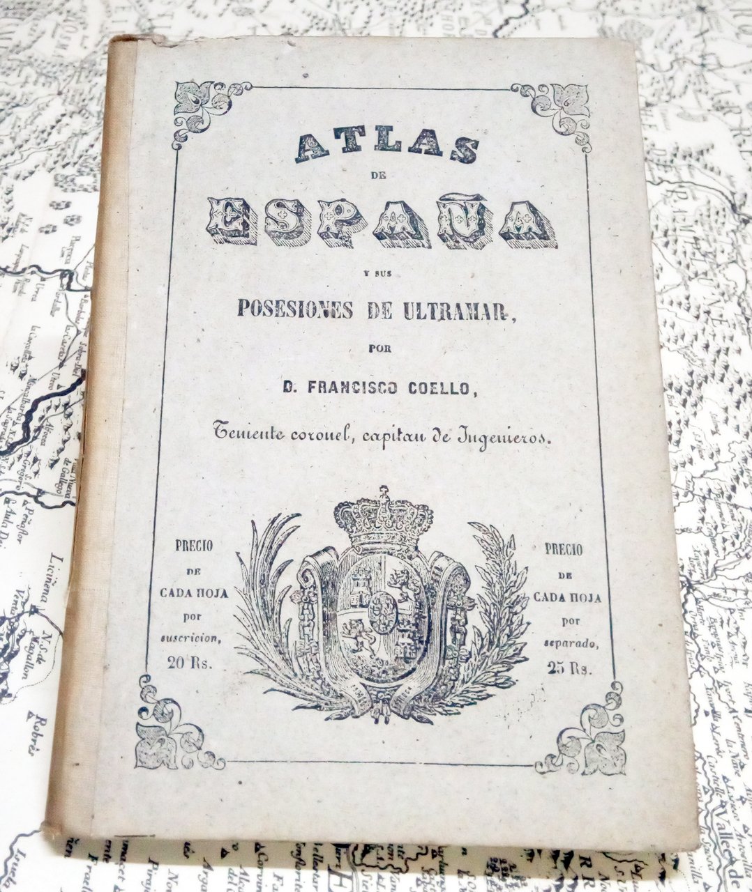 Mapa de Valladolid. Explicaciones de Pascual Madoz. Con los planos … | Immagine principale