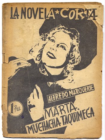 Marta, muchacha taquimeca.