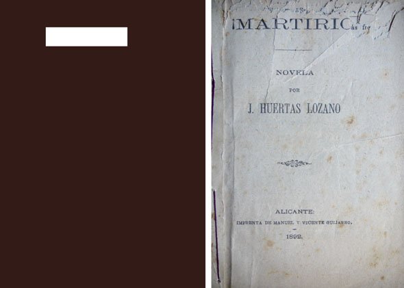 ¡Martirio!. Novela. Prólogo de Carlos G. de Ceballos y Cruzada.