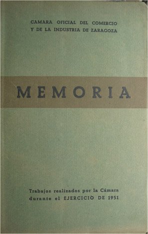 Memoria correspondiente al ejercicio de 1951. Trabajos realizados por la …