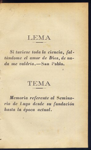 Memoria referente al Seminario de Lugo desde su fundación hasta …