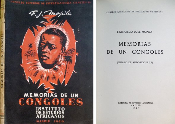 Memorias de un Congolés. Ensayo de auto-biografía.