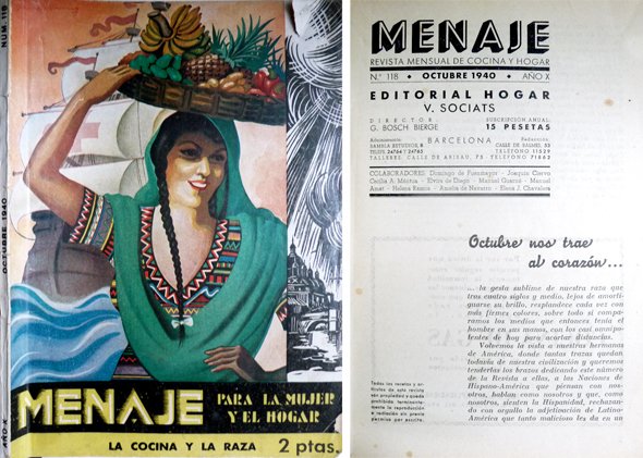 Menaje. Revista mensual de Cocina y Hogar. Número 118, Extraordinario …