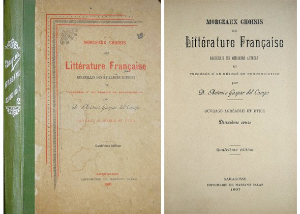 Morceaux choisis de Littérature Française, recueillis des meilleurs auteurs et …