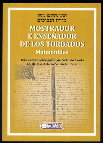 Mostrador e enseñador de los turbados. [Môrèh nebûkîm]. Traducción cuatrocentista … | Immagine principale