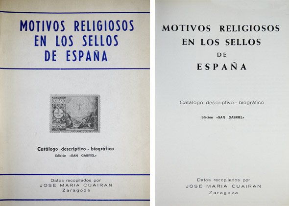 Motivos religiosos en los sellos de España. Catálogo descriptivo-biográfico.