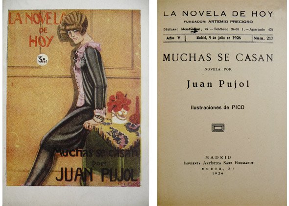 Muchas se casan. Novela.