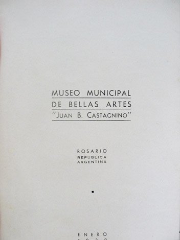 Municipal de Bellas Artes "Juan B. Castagnino".
