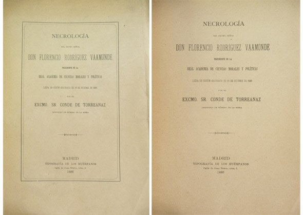 Necrología del Excelentísimo Señor Don Florencio Rodríguez Vaamonde, Presidente de …