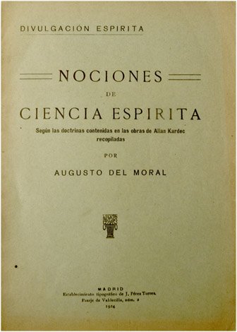 Nociones de Ciencia Espirita. Según las doctrinas contenidas en las … | Immagine principale
